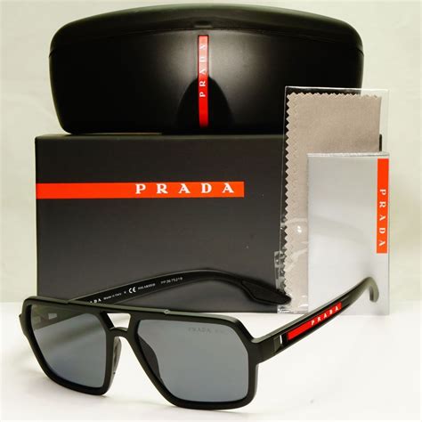 men's prada polarized sunglasses|Prada sunglasses men rimless.